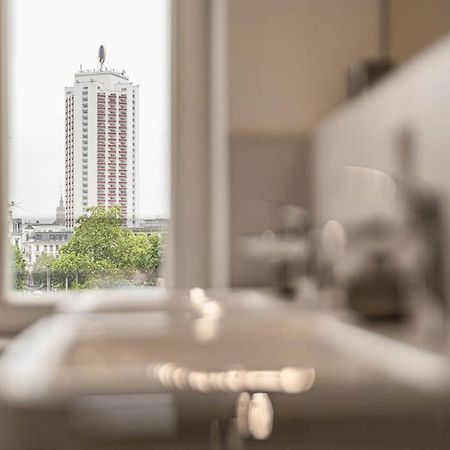 Stylisches Zentrales City-Apartment Mit 2 Balkonen Leipzig Dış mekan fotoğraf